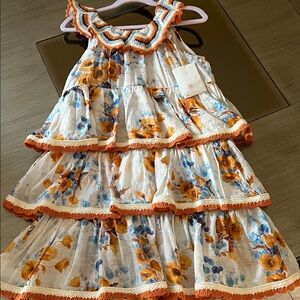 Zimmerman Halcyon scallop crochet dress